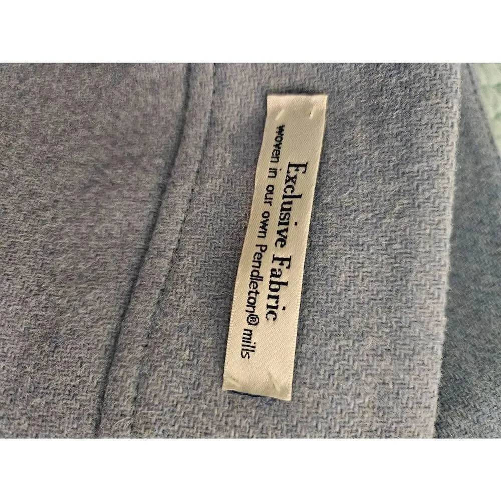 Pendleton wool light blue knee length skirt. NWOT . Size 6.